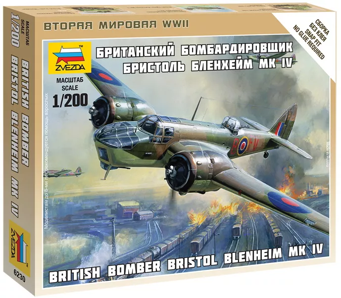 Zvezda - British Bomber Bristol Blenheim IV.